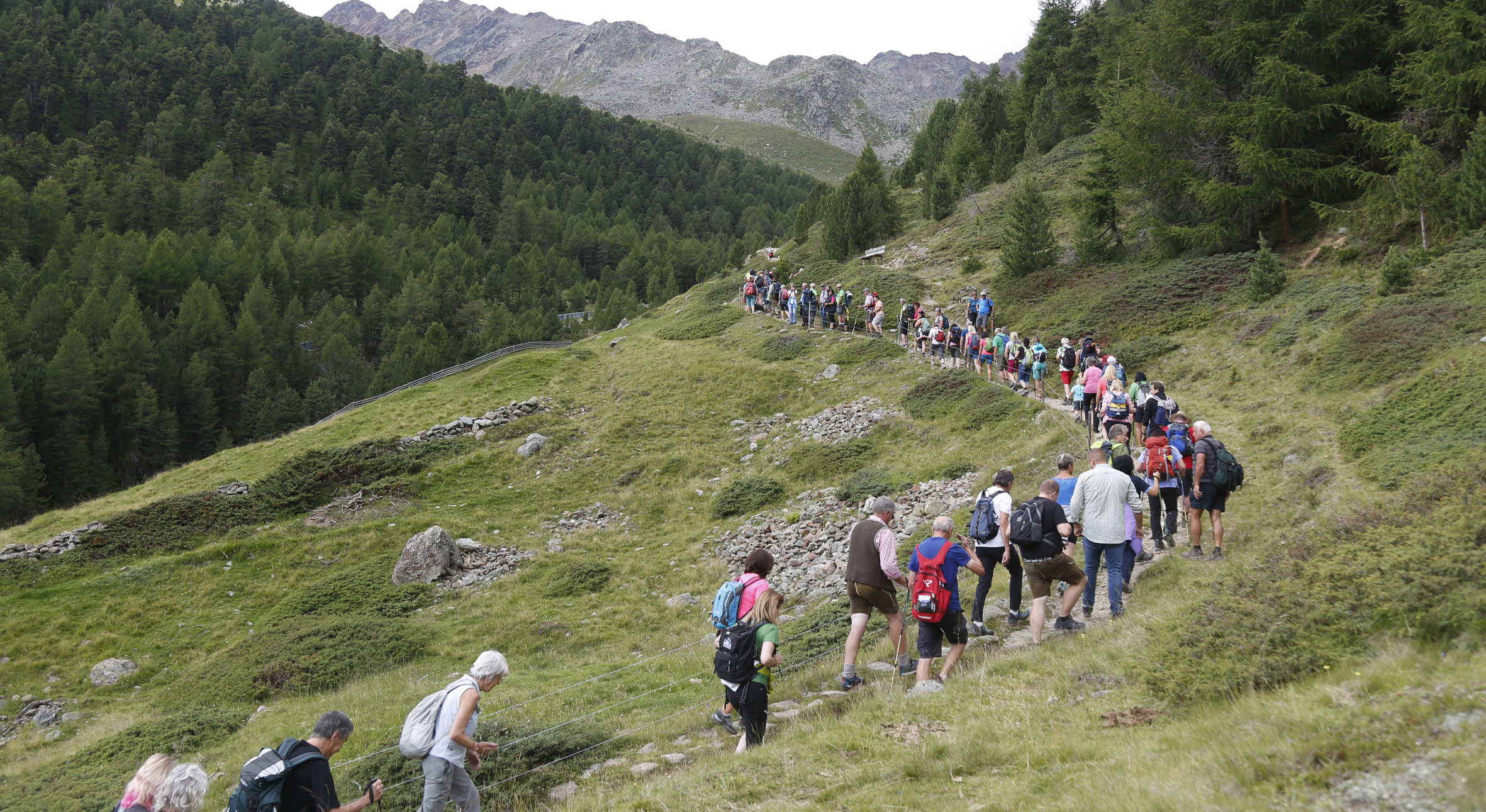 Wandern für die Südtiroler Kinderkrebshilfe Peter Pan